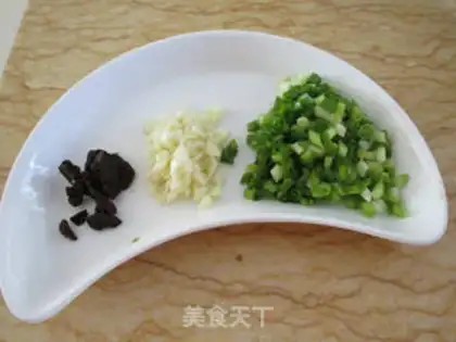 Make Garlic fans steam shrimp step 3