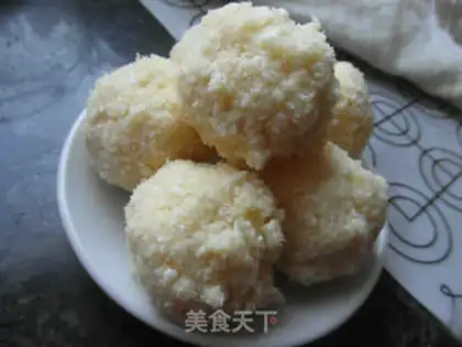 Make Coconut flower bread step 2