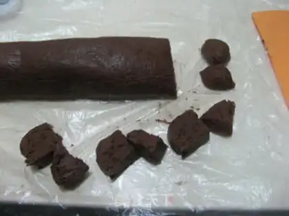 Make Chocolate bean cookies step 10