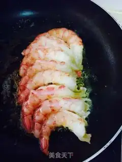 Make Argentinian red shrimp step 4
