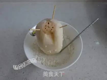 Make Rose rice step 4