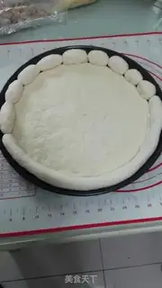 Make Pizza with a wrapper step 16