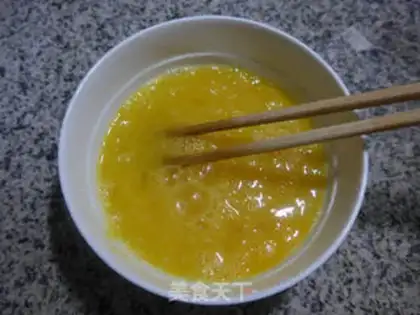 Make Shrimp fried eggs step 3