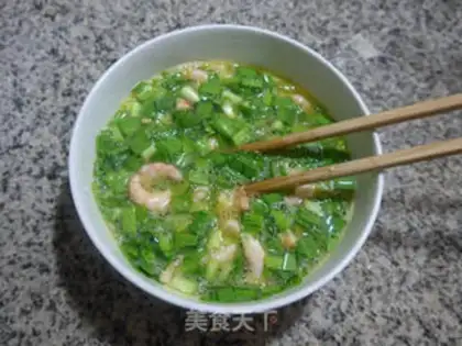 Make Shrimp fried eggs step 4