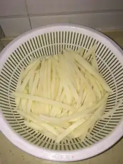 Make French fries step 1