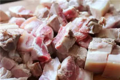 Make Water and meat step 2