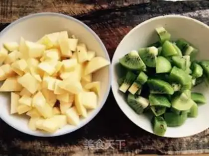 Make Peach apple juice step 3