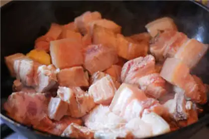 Make Water and meat step 3