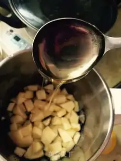 Make Peach apple juice step 4