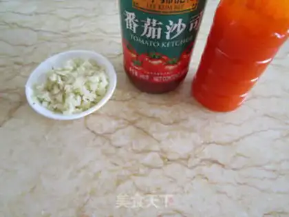 Make Sour shrimp step 1