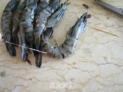 Make Sour shrimp step 2