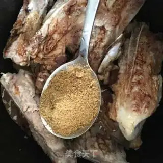 Make Red burning pork bones step 5