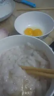 Make Homemade fishballs step 1