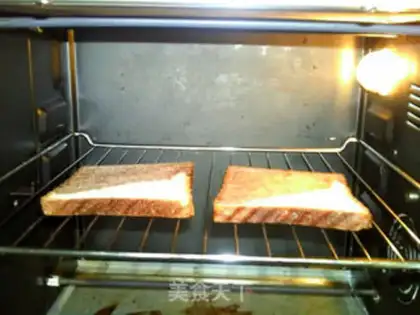 Make Flamingo bread steamed pudding step 1