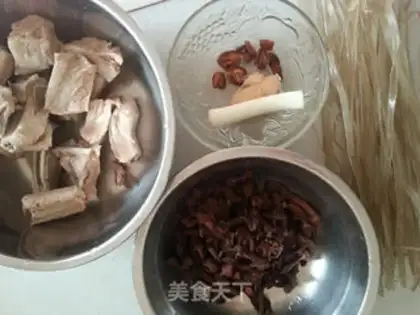 Make Mushrooms, powdered ribs step 0