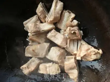 Make Mushrooms, powdered ribs step 3