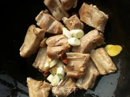 Make Mushrooms, powdered ribs step 4