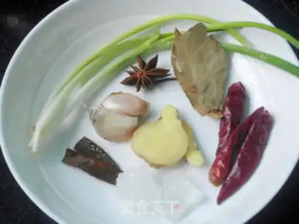 Make Chestnut red meat step 1
