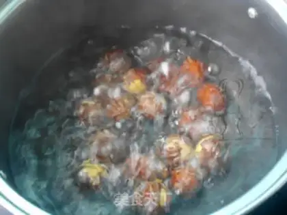 Make Chestnut red meat step 2