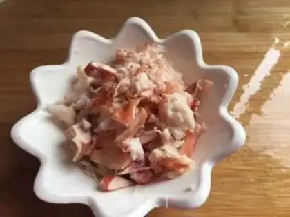 Make Lobster salad step 1