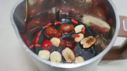 Make Chestnut Mountain, black rice step 2