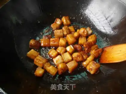Make Chestnut red meat step 7