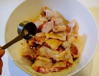 Make Secret chili chicken step 1