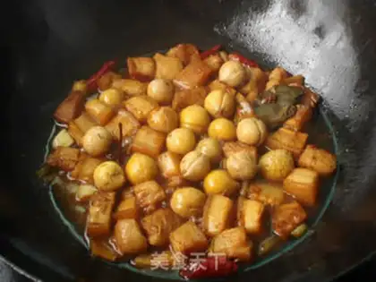 Make Chestnut red meat step 9
