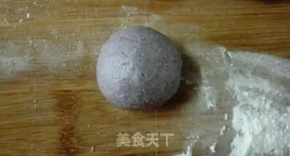 Make Purple rice buns step 12