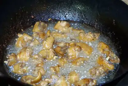 Make Secret chili chicken step 6