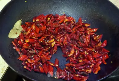 Make Secret chili chicken step 7