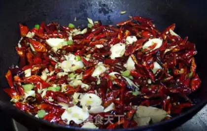 Make Secret chili chicken step 8