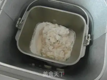 Make Mushroom bread step 1