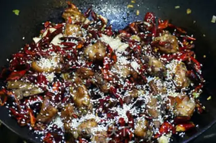 Make Secret chili chicken step 10