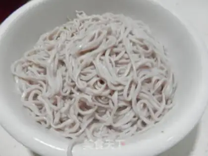 Make The apricot evaporated noodles step 2