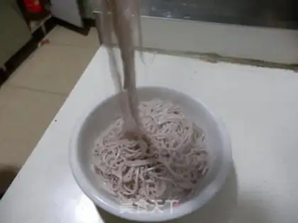 Make The apricot evaporated noodles step 3