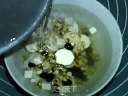 Make Wet kidneys, black soy step 2
