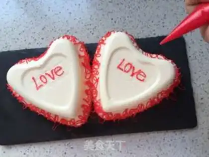 Make Heart-shaped yogurt mousse step 12