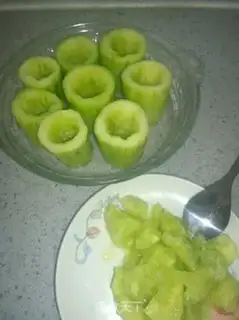 Make Cucumber meatballs step 2