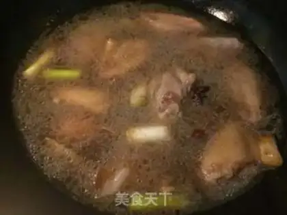 Make Wet kidneys, black soy step 7