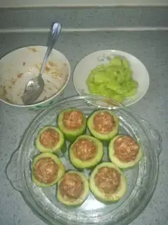 Make Cucumber meatballs step 3