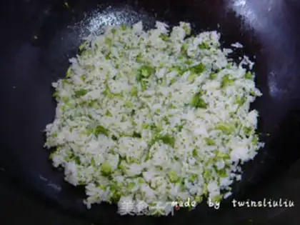Make Quite a bit of rice step 9