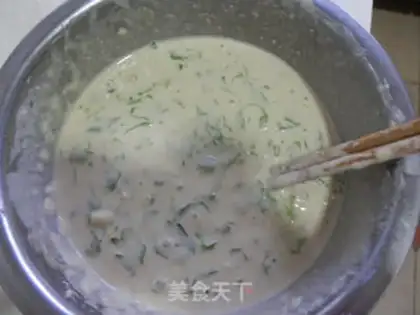 Make Garlic pancakes step 1
