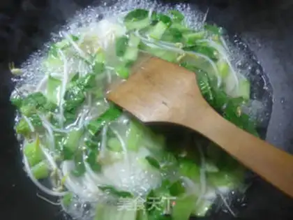 Make Green bean sprouts step 4