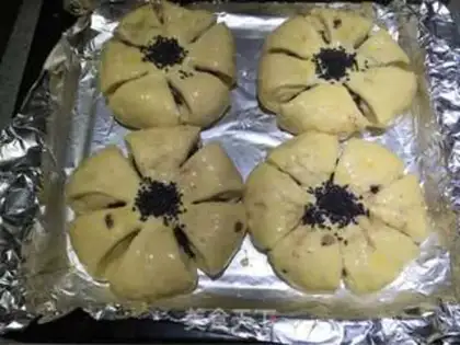 Make Red bean bread step 2