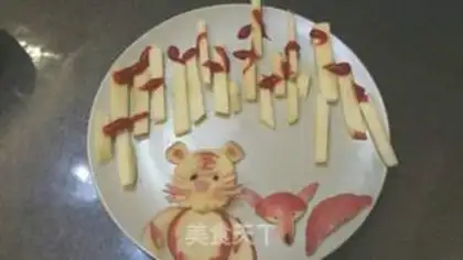 Make Fox and false tiger step 0