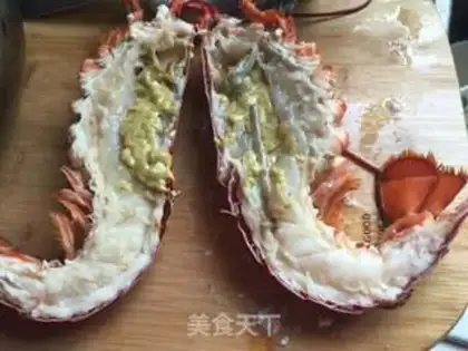 Make Cream cheese lobster step 1