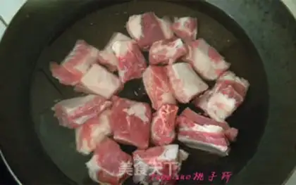 Make Chestnut steak step 1