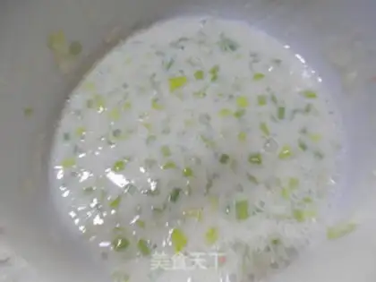 Make Onion pancakes step 1