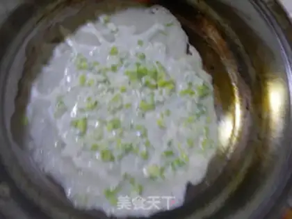 Make Onion pancakes step 3